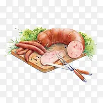 手绘食物-空若网 手绘食物-空若网