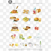 矢量食物图片-空若网 矢量食物图片-空若网