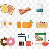 矢量手绘食物-空若网 矢量手绘食物-空若网