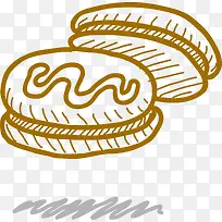 手绘汉堡-空若网 手绘汉堡-空若网