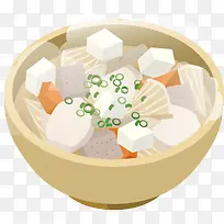 手绘食物碗-空若网 手绘食物碗-空若网