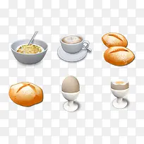 食物面包鸡蛋图标-空若网 食物面包鸡蛋图标-空若网