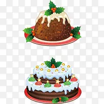 圣诞食物矢量-空若网 圣诞食物矢量-空若网