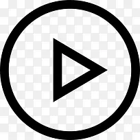 播放按钮图标-空若网 播放按钮图标-空若网