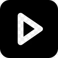 广场播放按钮图标-空若网 广场播放按钮图标-空若网