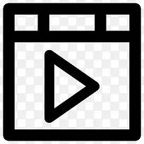 视频播放器图标-空若网 视频播放器图标-空若网