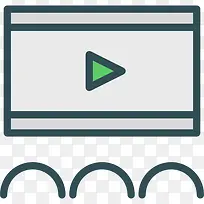 视频播放器图标-空若网 视频播放器图标-空若网