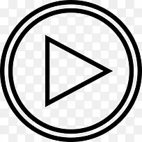 播放按钮图标-空若网 播放按钮图标-空若网