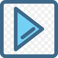 播放按钮图标-空若网 播放按钮图标-空若网