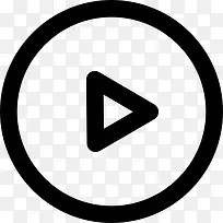 播放按钮图标-空若网 播放按钮图标-空若网