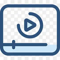 视频播放图标-空若网 视频播放图标-空若网