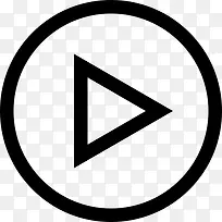 播放按钮图标-空若网 播放按钮图标-空若网