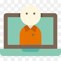 笔记本电脑图标-空若网 笔记本电脑图标-空若网