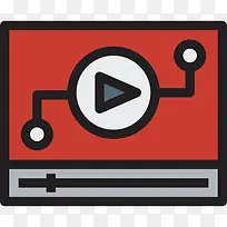 视频播放器图标-空若网 视频播放器图标-空若网
