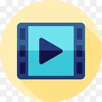 播放按钮图标-空若网 播放按钮图标-空若网