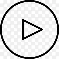 播放按钮图标-空若网 播放按钮图标-空若网