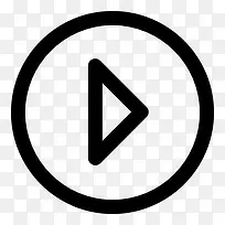 播放按钮图标-空若网 播放按钮图标-空若网