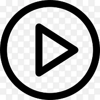 播放按钮图标-空若网 播放按钮图标-空若网