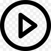 播放按钮图标-空若网 播放按钮图标-空若网