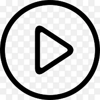 播放按钮图标-空若网 播放按钮图标-空若网