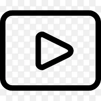 播放按钮图标-空若网 播放按钮图标-空若网
