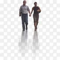 摄影效果牵手的夫妻-空若网 摄影效果牵手的夫妻-空若网