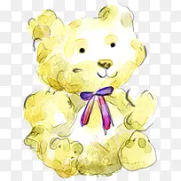 可爱手绘小熊娃娃-空若网 可爱手绘小熊娃娃-空若网