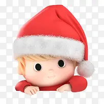 合成效果手绘圣诞节洋娃娃-空若网 合成效果手绘圣诞节洋娃娃-空若网