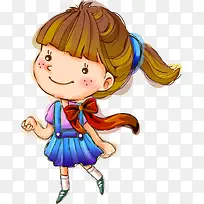 手绘可爱女生娃娃-空若网 手绘可爱女生娃娃-空若网