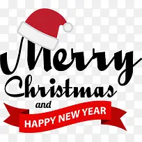 红色圣诞快乐标签-空若网 红色圣诞快乐标签-空若网