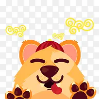 卡通狗年可爱狗狗下载-空若网 卡通狗年可爱狗狗下载-空若网