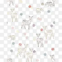 矢量卡通底纹背景素材-空若网 矢量卡通底纹背景素材-空若网