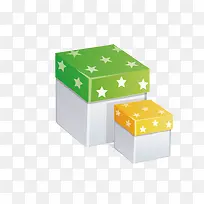 卡通文艺精美礼盒设计包装设计-空若网 卡通文艺精美礼盒设计包装设计-空若网