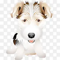 矢量可爱小狗狗图-空若网 矢量可爱小狗狗图-空若网