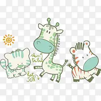 卡通动物-空若网 卡通动物-空若网