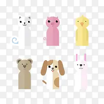 卡通动物-空若网 卡通动物-空若网