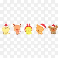 可爱卡通小动物-空若网 可爱卡通小动物-空若网