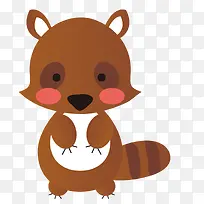 棕色的卡通小动物-空若网 棕色的卡通小动物-空若网