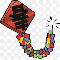 卡通鞭炮-空若网 卡通鞭炮-空若网