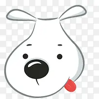 小狗头像矢量图下载-空若网 小狗头像矢量图下载-空若网