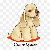 手绘可爱小狗-空若网 手绘可爱小狗-空若网