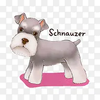 手绘卡通小狗-空若网 手绘卡通小狗-空若网