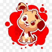 矢量小狗素材-空若网 矢量小狗素材-空若网