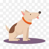 小狗坐着PNG下载-空若网 小狗坐着PNG下载-空若网