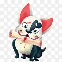 卡通可爱小动物装饰动物头像狗狗-空若网 卡通可爱小动物装饰动物头像狗狗-空若网