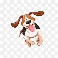 奔跑的小狗PNG下载-空若网 奔跑的小狗PNG下载-空若网