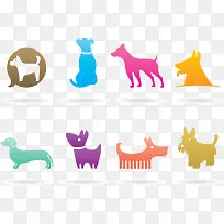 小狗图标设计-空若网 小狗图标设计-空若网