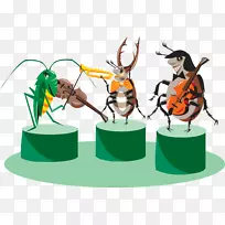 昆虫剪贴画-海狸-空若网 昆虫剪贴画-海狸-空若网