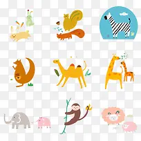 卡通动物图标-空若网 卡通动物图标-空若网