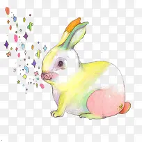 彩色兔子-空若网 彩色兔子-空若网